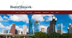 Desktop Screenshot of hooverslovacek.com