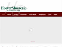 Tablet Screenshot of hooverslovacek.com